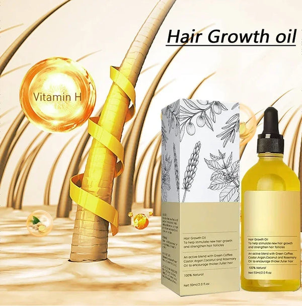 all natural hair growth oil