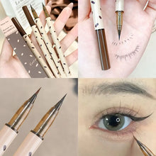 Long-Lasting Waterproof Eyelash Pencil - Non-Smudging Silkworm Liquid Eyeliner