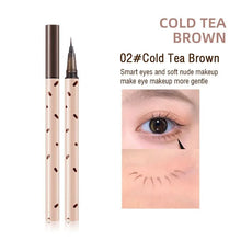 Long-Lasting Waterproof Eyelash Pencil - Non-Smudging Silkworm Liquid Eyeliner